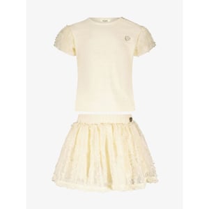 Le Chic Meisjes set tebby dots ruffles