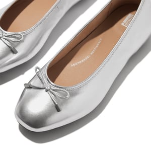 FitFlop Delicato ballerina (metallic)