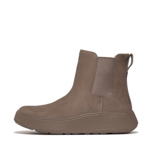 FitFlop F-mode suede flatform chelsea boots