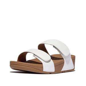 FitFlop Lulu adjustable leather slides