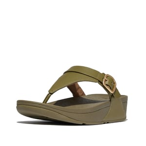 FitFlop Lulu adjustable toe post leather