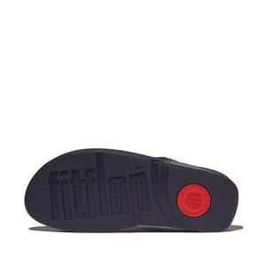 FitFlop Lulu crystal-mix toe-post sandals