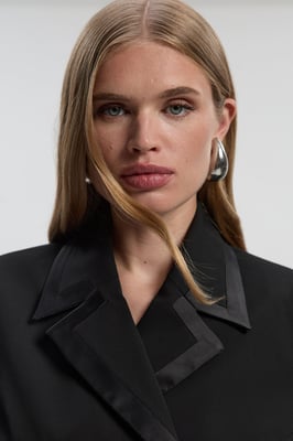 Tailored Tux Fitted Double Breasted Jacket