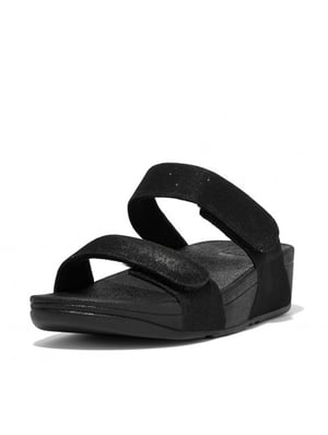 FitFlop Lulu adjustable shimmerlux slides