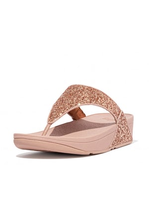 FitFlop Lulu glitter toe-thongs