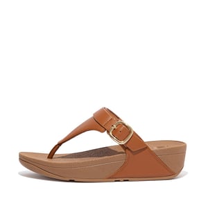 FitFlop Lulu verstelbare leren toepost slippers