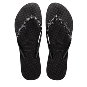 Havaianas Slim glitter ii | black/black teenslippers dames
