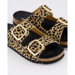 Scholl Dames noelle slipper leopard
