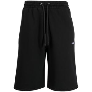 Off-white Stitch Diags Skate Sweatshorts Zwart