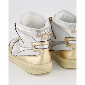 Diadora Dames mi basket used /metallic