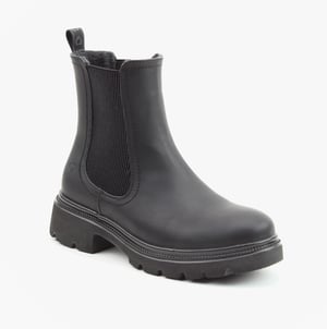 Heavenly Feet Zeta Womens Chelsea Boots Black