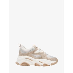 Steve Madden Dames sneakers privy sneaker silver gold cream