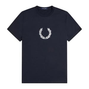 Fred Perry Unisex Volwassen M8536 608 T-Shirt (Marineblauw)