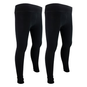 2 Pack Ladies Thermal Bottoms Leggings for Winter