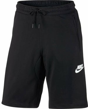 Nike Mens Black AV15 Fleece Shorts