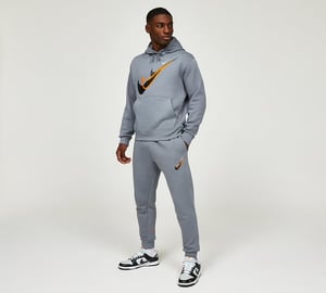 Nike Grey Moto Fleece Hooded Tracksuit