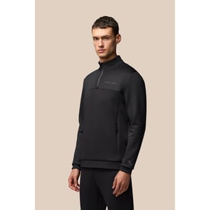 Castore Scuba 1/4 Zip Polyester Heren Zwarte Sweatshirt