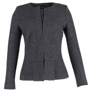 Isabel Marant Avondjasje in Grijze Merinowol