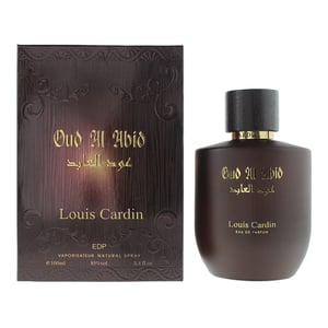 Louis Cardin Oud Al Abid Eau de Parfum 100ml Spray for Him