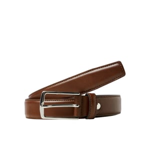 Jack & Jones Heren pantalon riem leer jacchristopher cognac