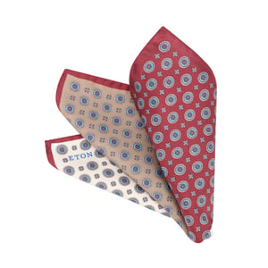 Eton Four sided silk pocket square