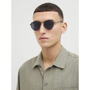 Jack & Jones Heren zonnebril jacryder asfalt grijs