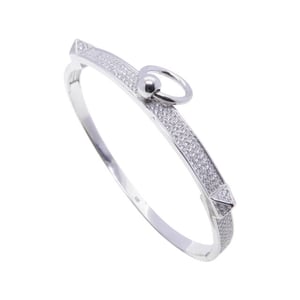 Christian Zilveren slavenarmband
