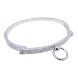 Christian Zilveren slavenarmband