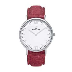 Kapten & Son Silver bordeaux canvas campina 4251145212773