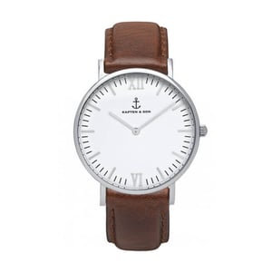 Kapten & Son Silver brown leather campus 4251145214531