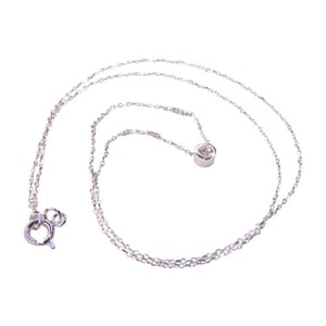 Christian 14 karaat ketting solitaire