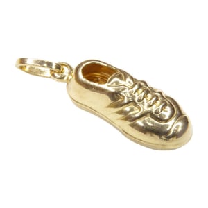 Christian Gouden voetbalschoen hanger