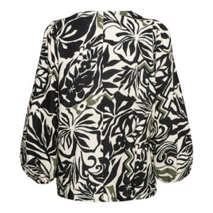 &Co Woman Blouse ayla leaf black multi