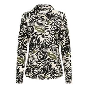 &Co Woman Blouse vayen leaf black multi