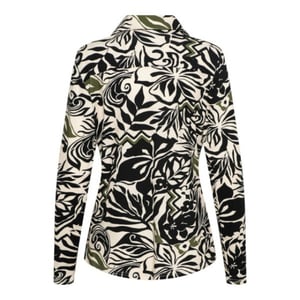 &Co Woman Blouse vayen leaf black multi