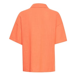 Fransa Blouse 20614100 hot coral