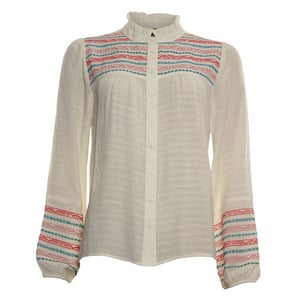 Poools Blouse 413166 chalk