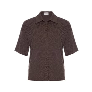 The Lola Club Indy blouse zebra brown -