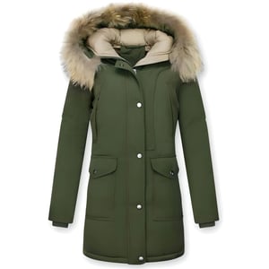 Gentile Bellini Parka jas met bontkraag