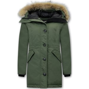 Matogla Parka winterjas met bontkraag groot