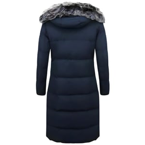Matogla Puffer jas lang met capuchon