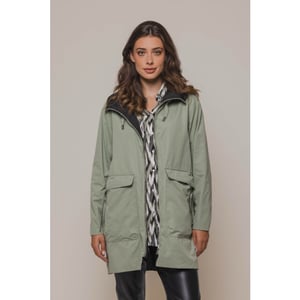 Rino & Pelle Reversible coat olijf