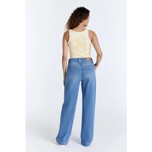 Cup of Joe Lulu wide leg jeans light blue