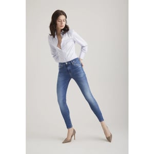 Cup of Joe Sophia dames skinny jeans blue vintage