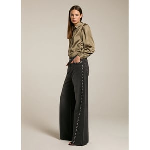 Homage to Denim Homage palazzo jeans h big studs