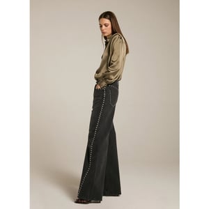 Homage to Denim Homage palazzo jeans h big studs