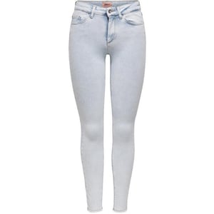 Only Onlblush life mid sk raw ak rea298 blue denim