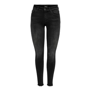 Only Onlblush life midsk ankraw rea1099. black denim