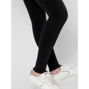 Only Onlblush life midsk ankraw rea1099. black denim