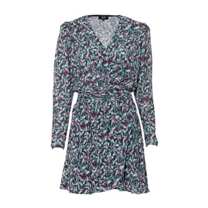 Alix The Label Flower lurex dress color